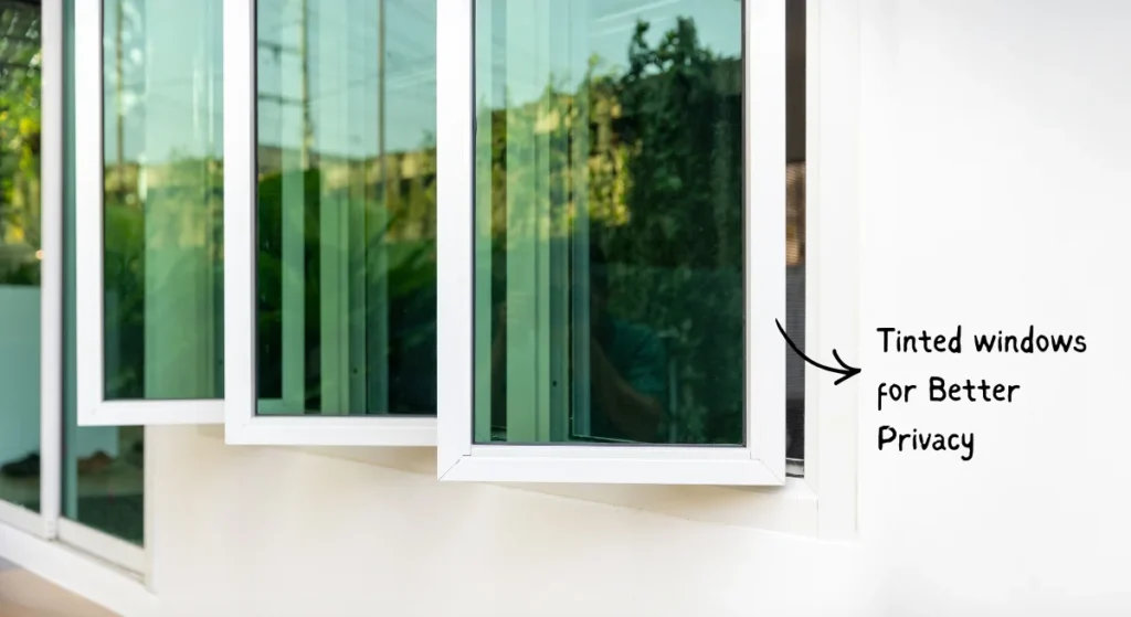tinted upvc windows for better privacy - Renolet
