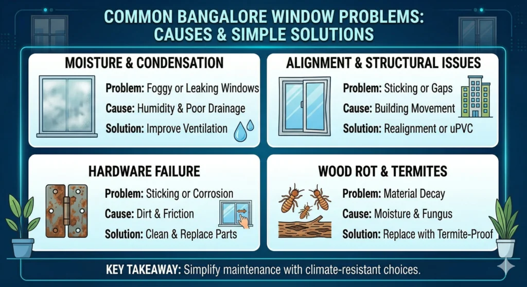 Common window problems - uPVC windows