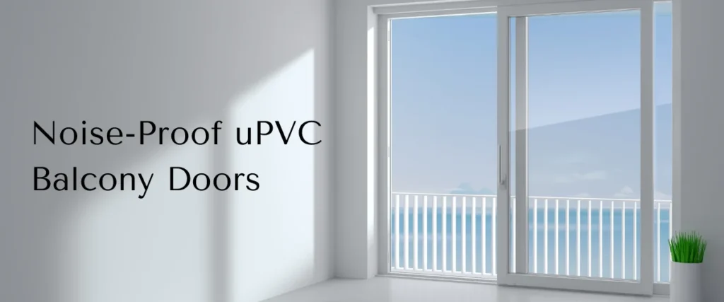 Noise-Proof uPVC Balcony Doors - renolet upvc