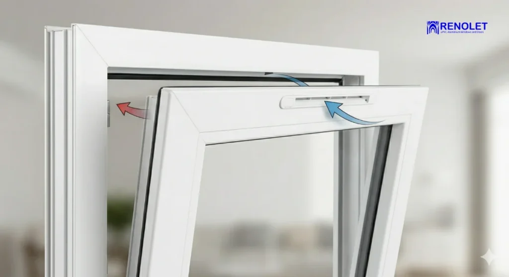 uPVC Ventilation Windows