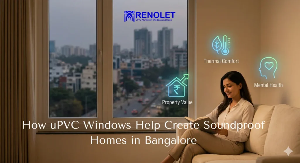 How uPVC Windows Help Create Soundproof Homes in Bangalore