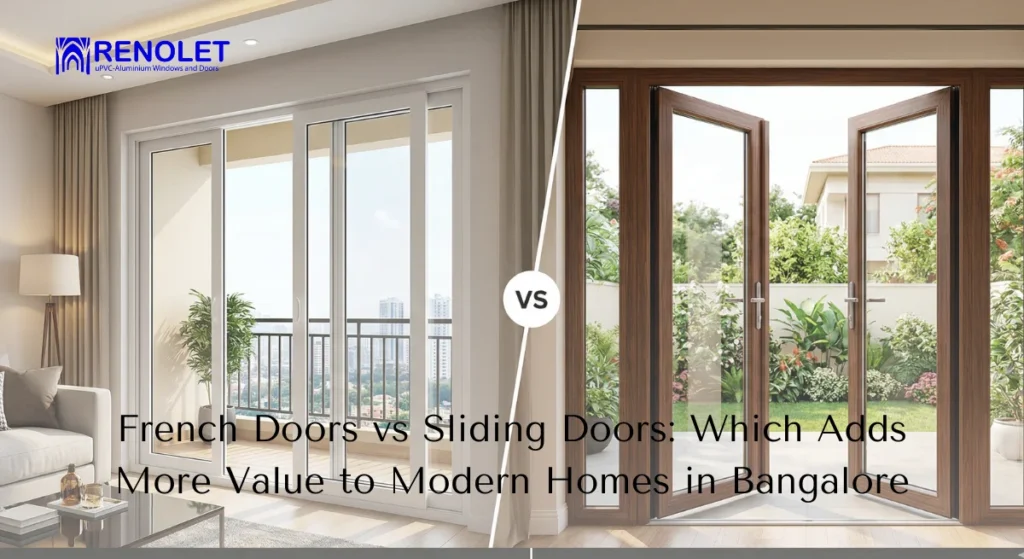 French Doors vs Sliding Doors: Which Adds More Value to Modern Homes in Bangalore
