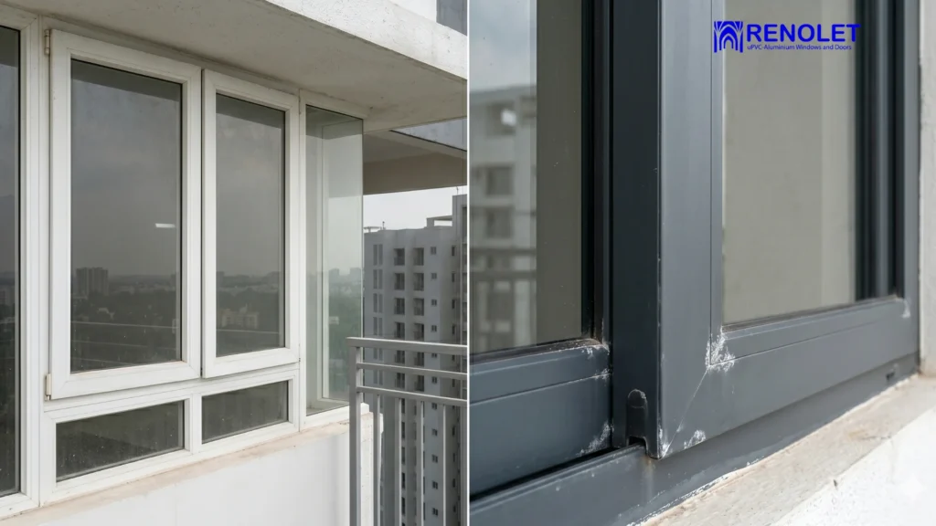 uPVC vs Aluminium Windows in Bangalore