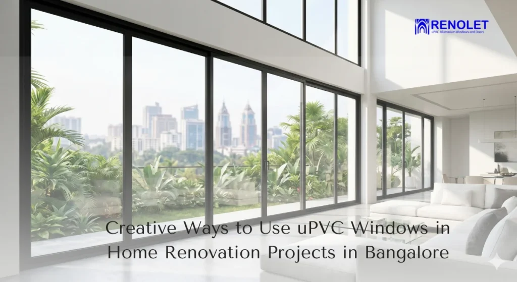 uPVC windows - home renovation