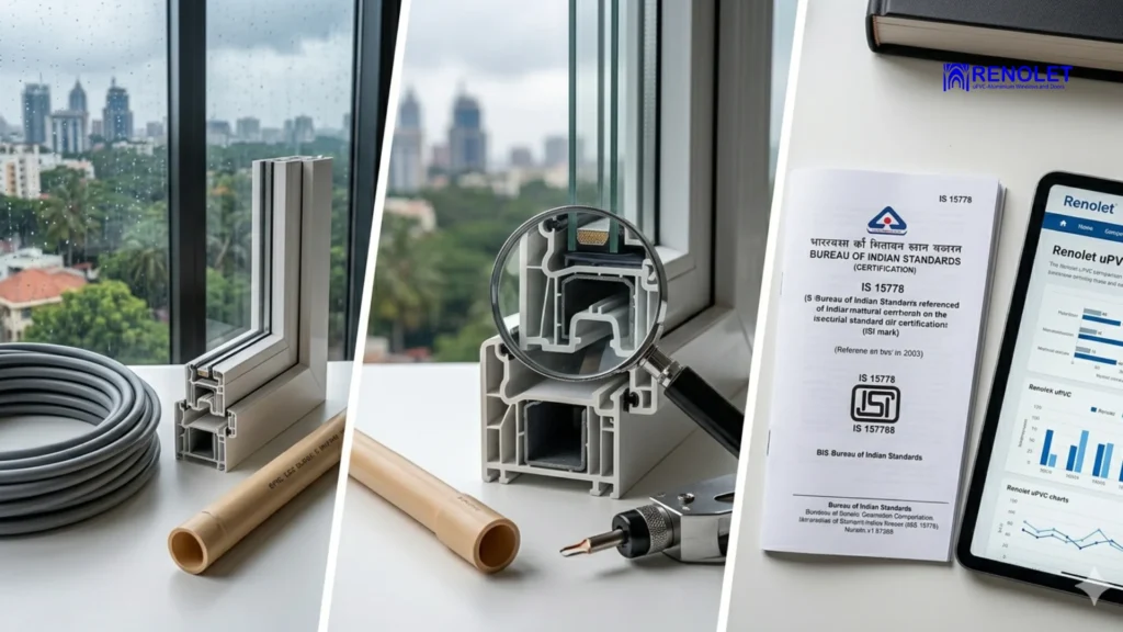 PVC, uPVC, and CPVC