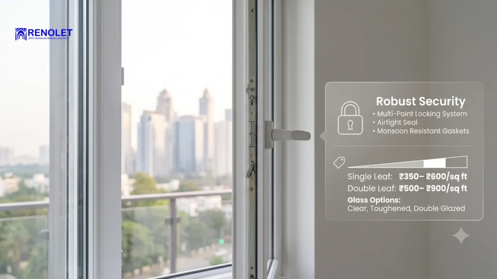 Casement Window in Bangalore